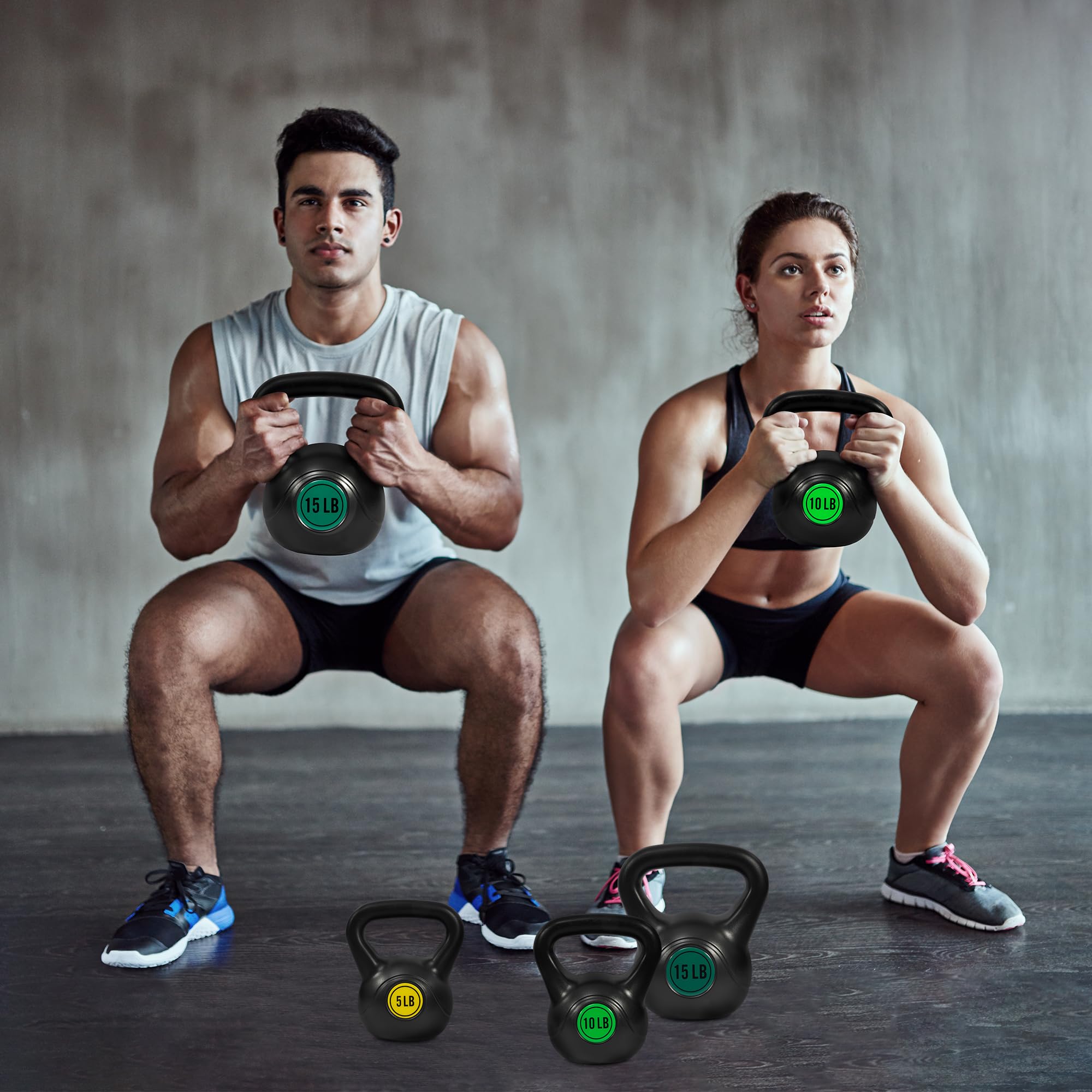 Kettlebell Sets 4 Piece
