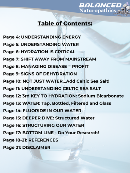 Understanding Hydration
