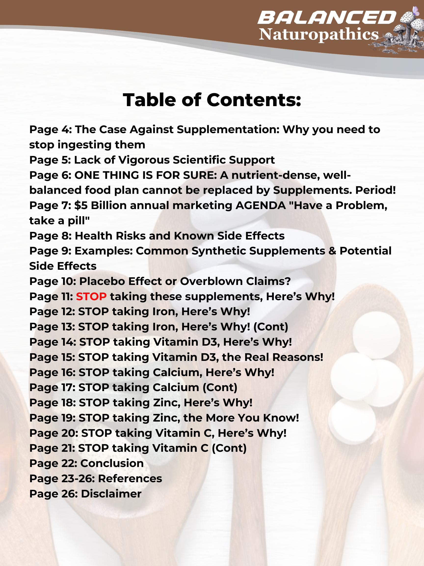 Understanding Synthetic Supplementation