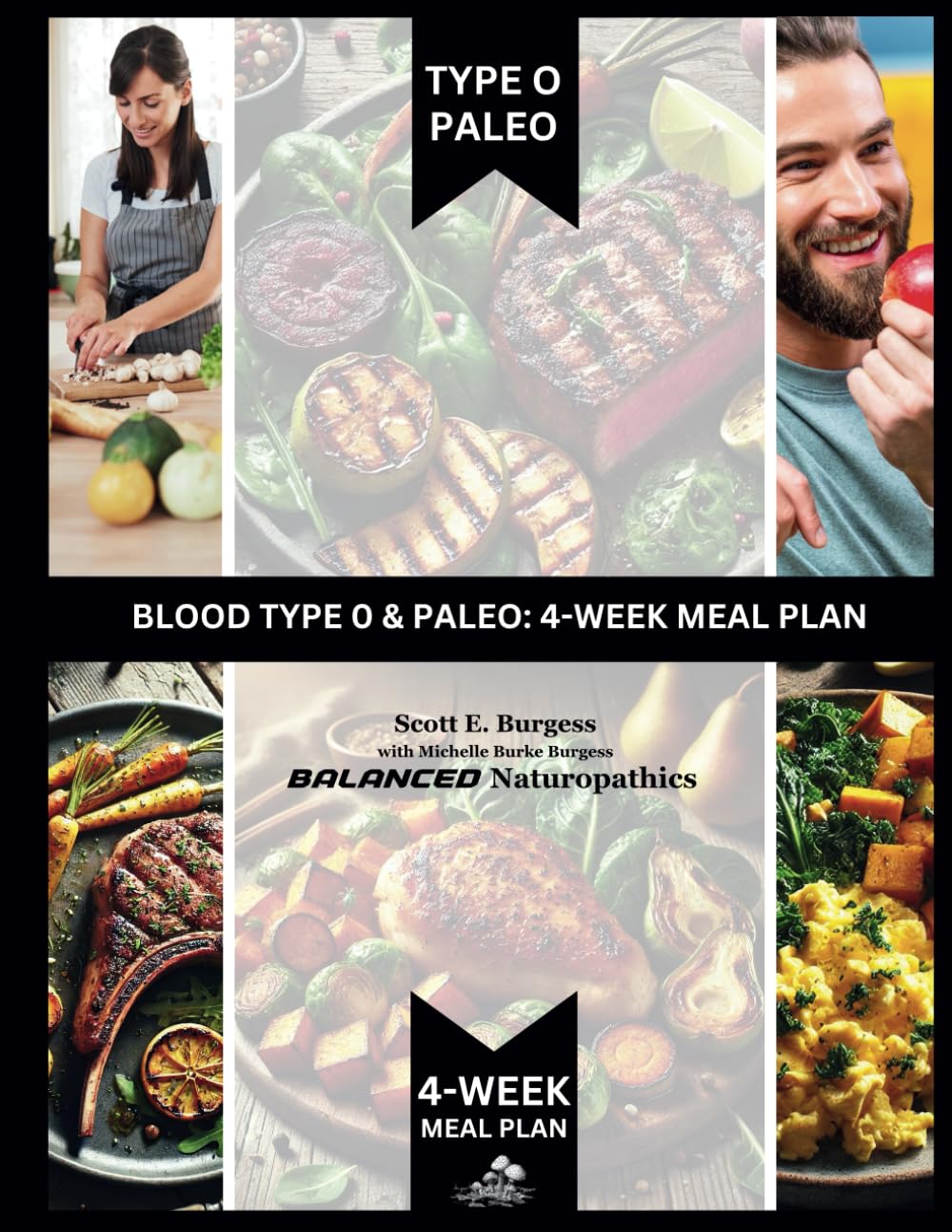 Blood Type O - 4 Week Meal Plan - EBook (Download)