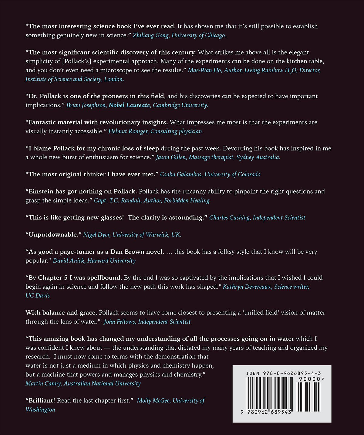 The Fourth Phase of Water by Gerald Pollack