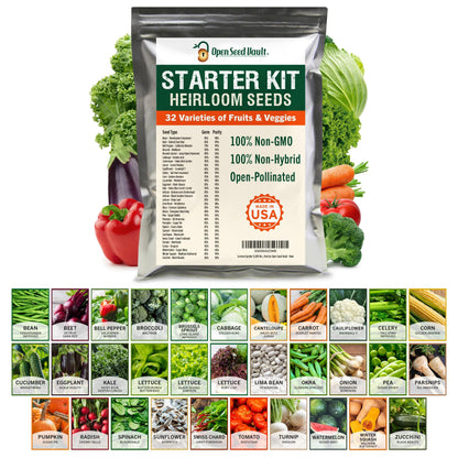 Michelle's Fav Seeds: Non GMO Heirloom Vegetable Seeds